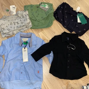 Tröj paket - Bodyskjorta, body, tjock tröja och fin tröja