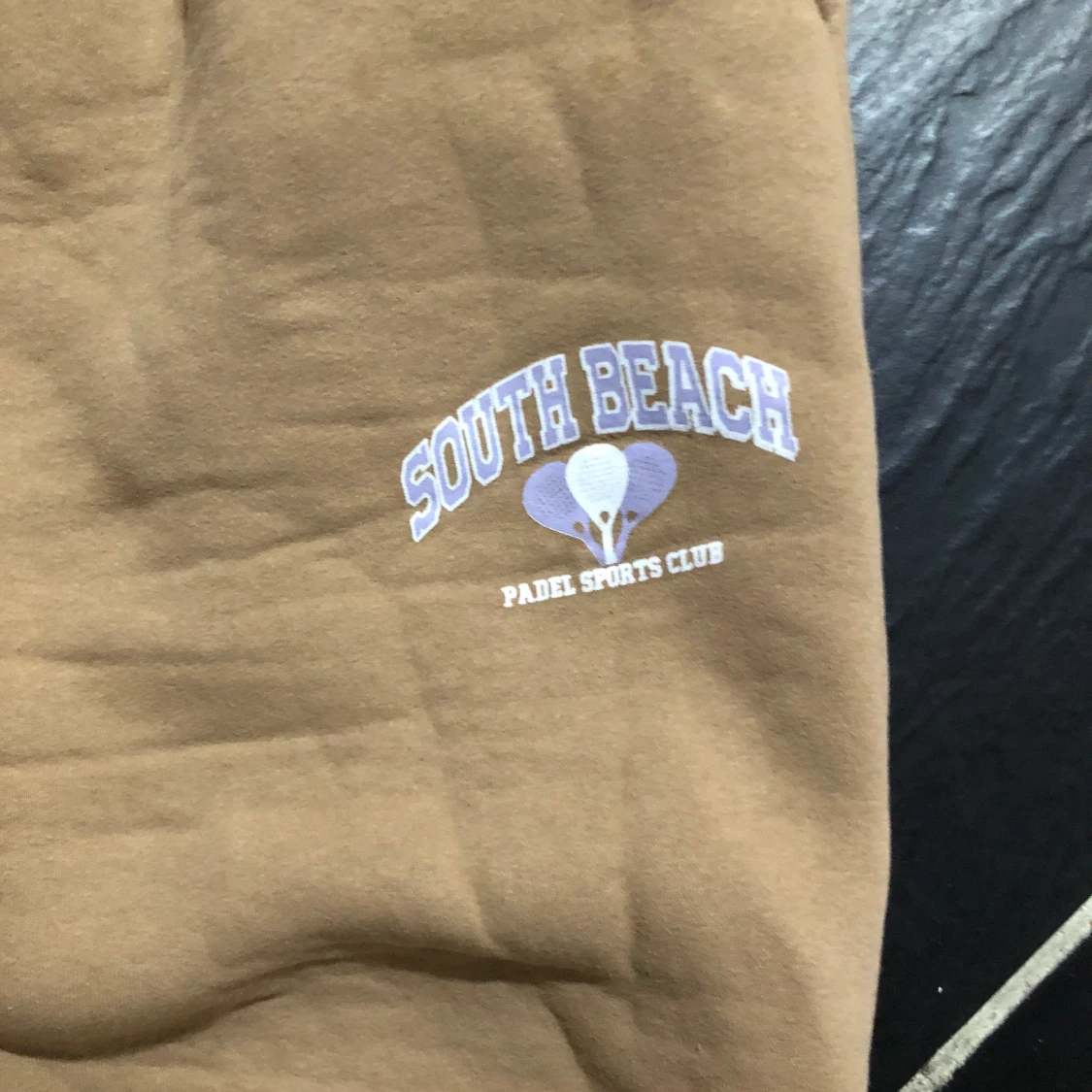 Oversize beige mjukis  - 91