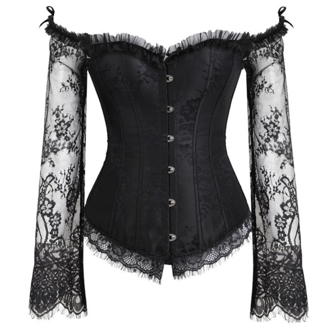 Korsett med lång ärm