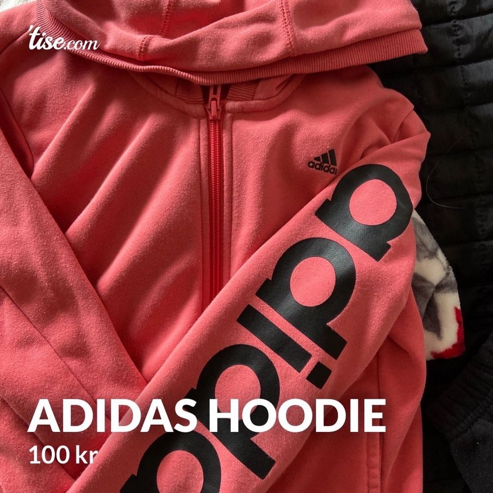 Rosa adidas hoodie - Adidas | Plick Second Hand