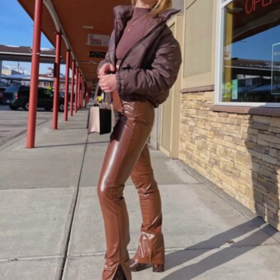 Brun vårjacka /sommarjackor 