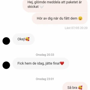 Postbevis - Några nöjda kunder från tise