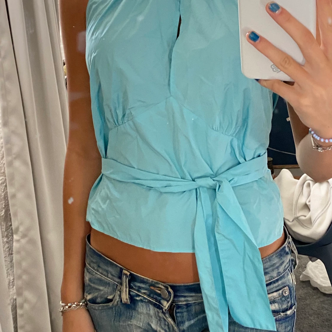 Blå topp från zara - 90