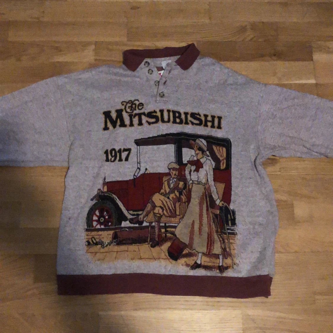 Retro tjocktröja strl M/L