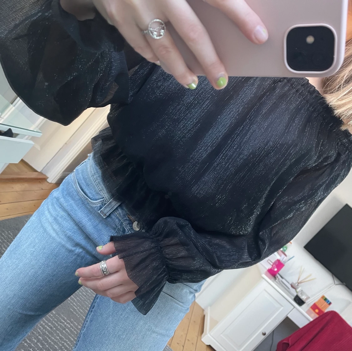 Skitsnygg festtopp  - 91