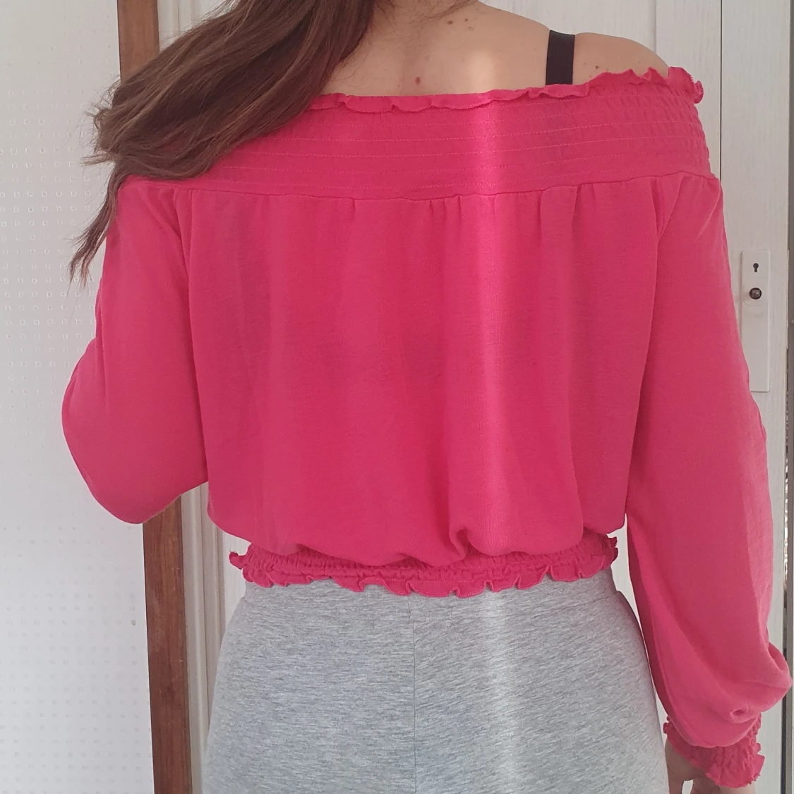 Off shoulder tröja - 90