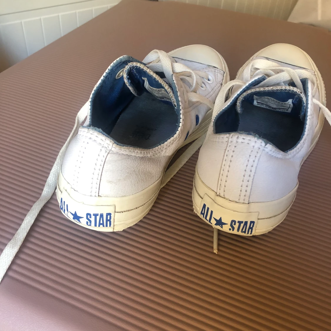 Gamla converse LÄDER ALL STAR stl 37,5  - 91