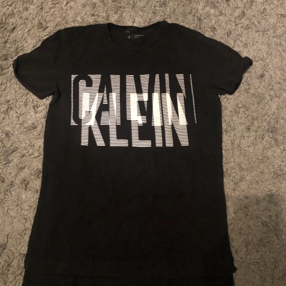 Calvin Klein T-Shirt Svart  - 90