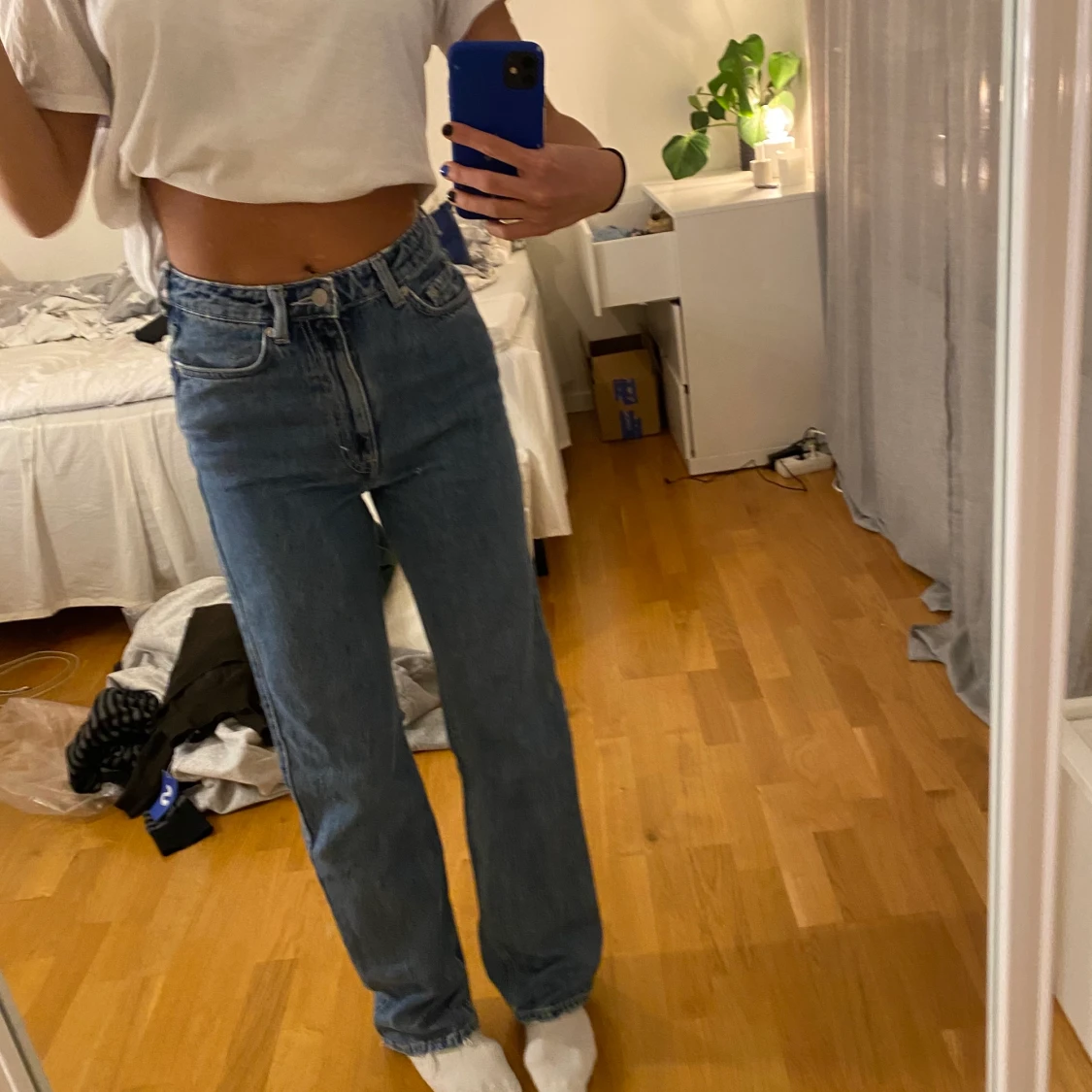 WEEKDAY ROWE BLÅ JEANS