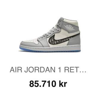 Nya Air Jordan Dior säljes för 15000:-