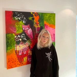 Rhinestone hoodie  - Säljer en tröja från boneless_clothes för 299 kronor + frakt