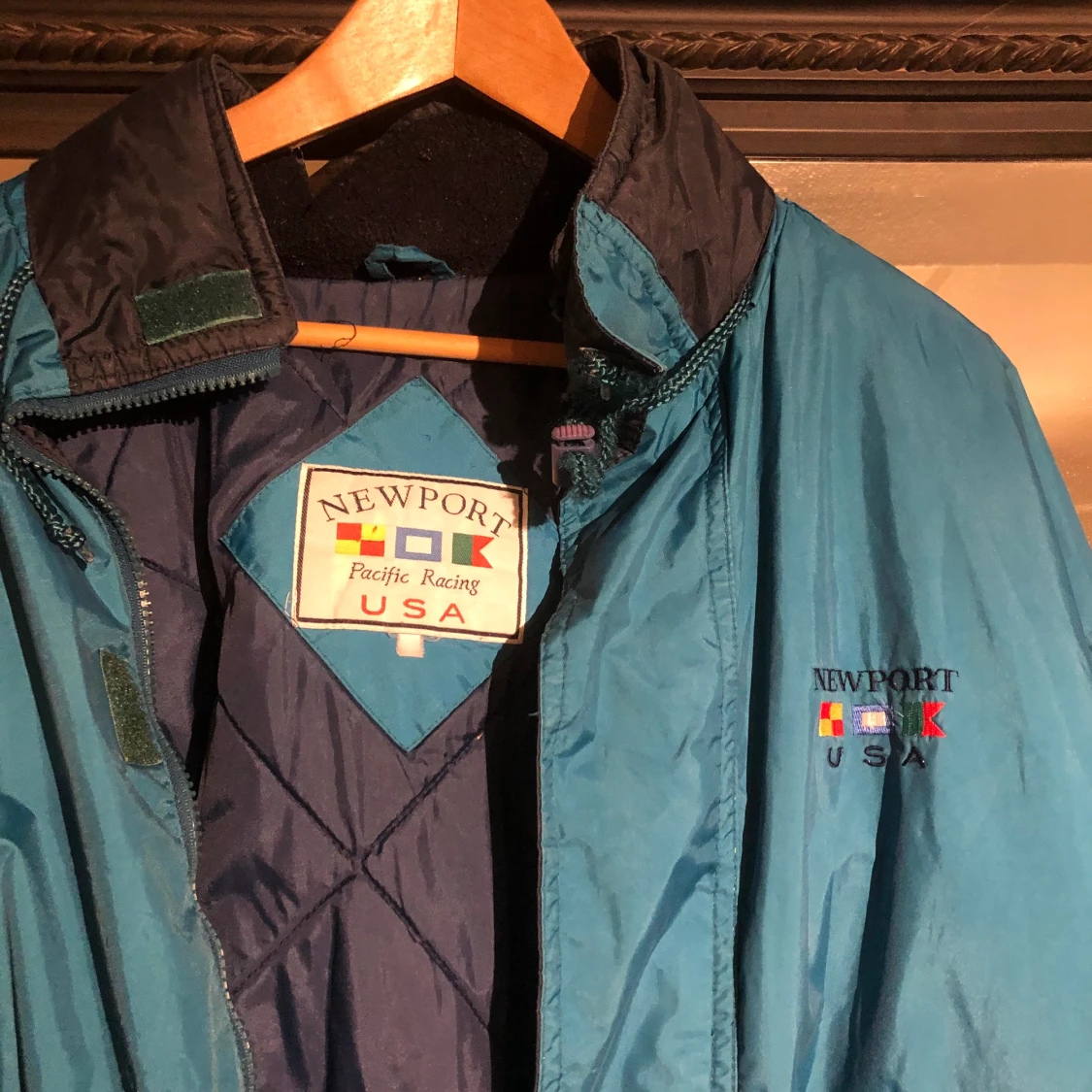 Vintage New Port jacka  - 90