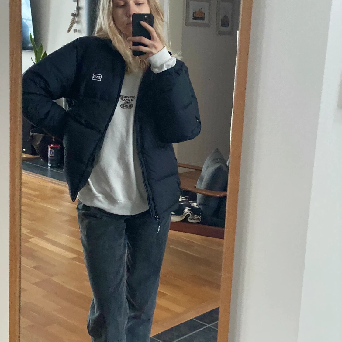 Dunjacka/ pufferjacket - 90