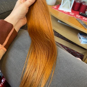 Koppar blont löshår - Koppar blont löshår 45 cm helt nytt :)