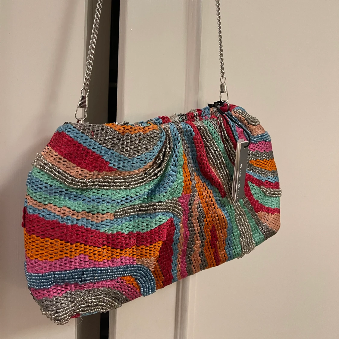 Färgglad festväska - 90