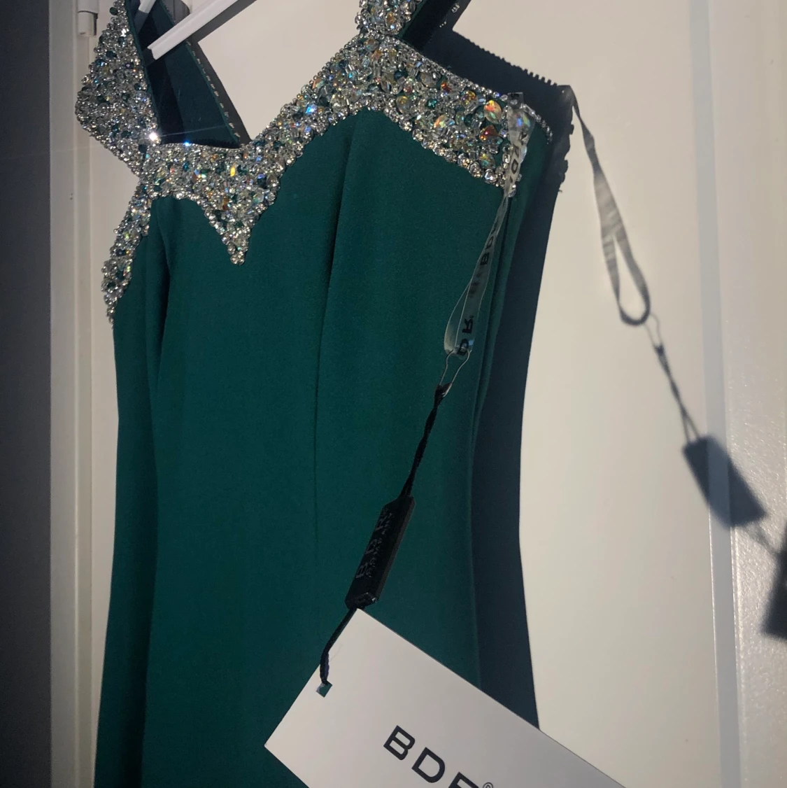 Grön balklänning med diamanter  - 91