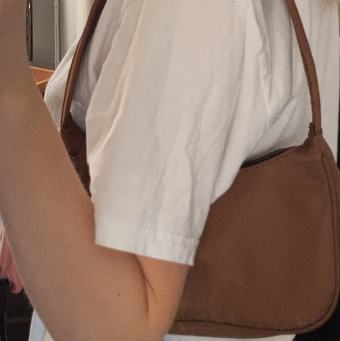 fin brun väska! - 91