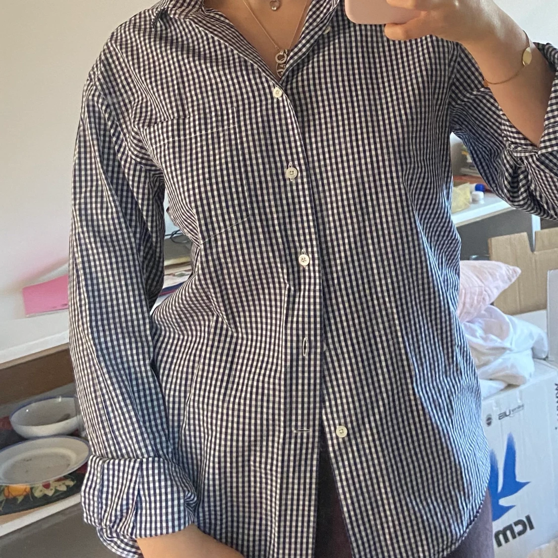 Oversized skjorta från Paul and Friends  - 90