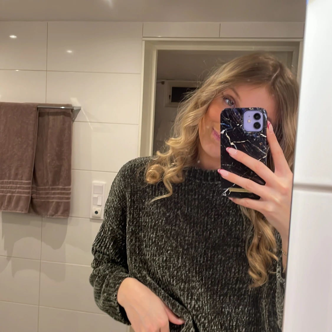 jättemysig tröja från Pull & Bear