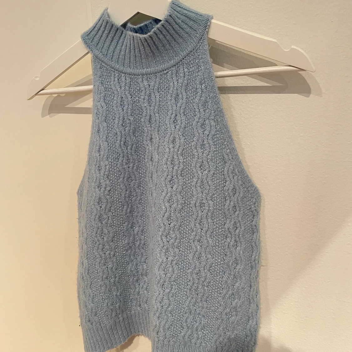 Stickad topp - 90