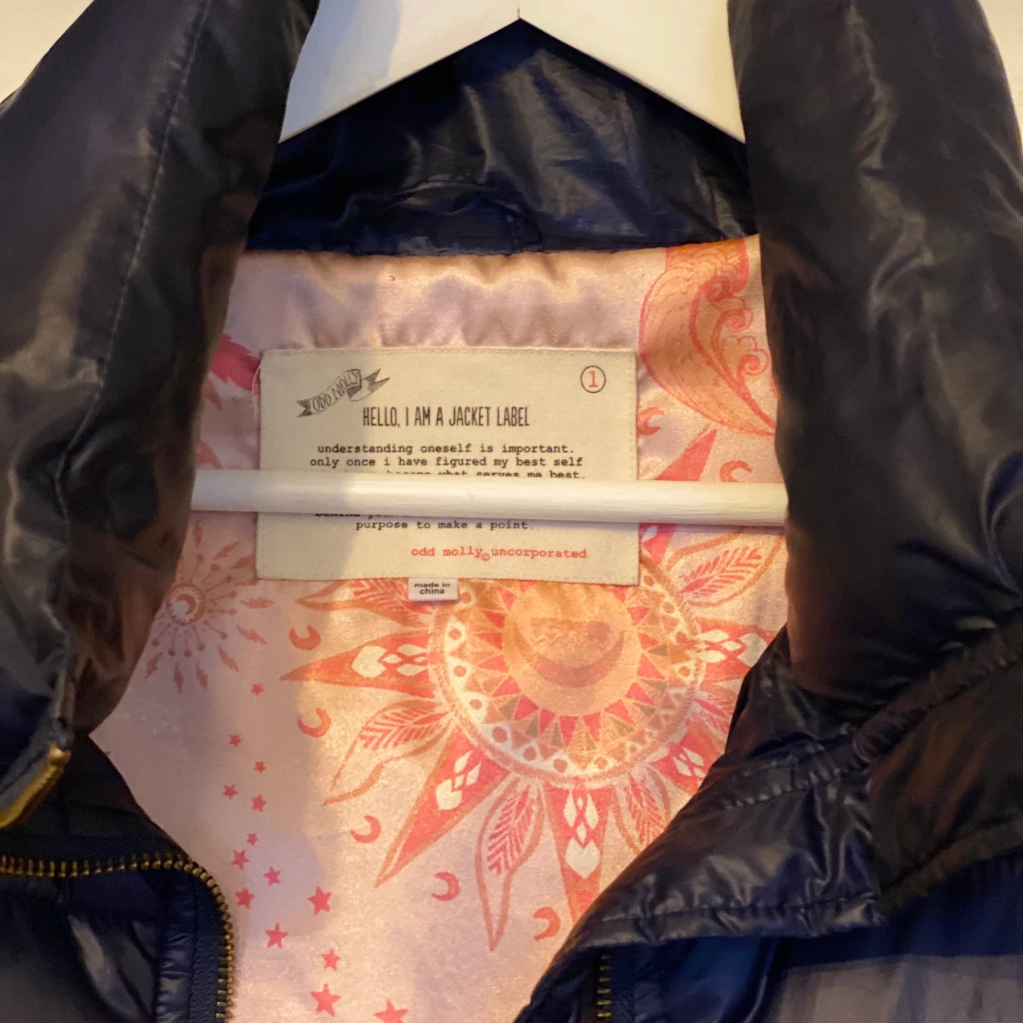 Odd Molly Jacka blå storlek S/M - 90