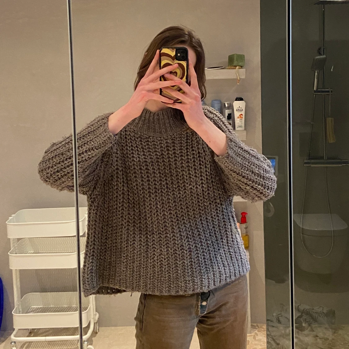 Stickad tröja - 90