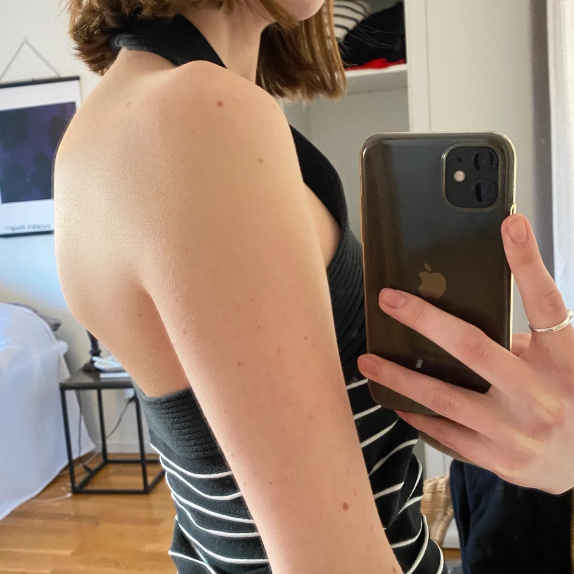 Halterneck topp - 90