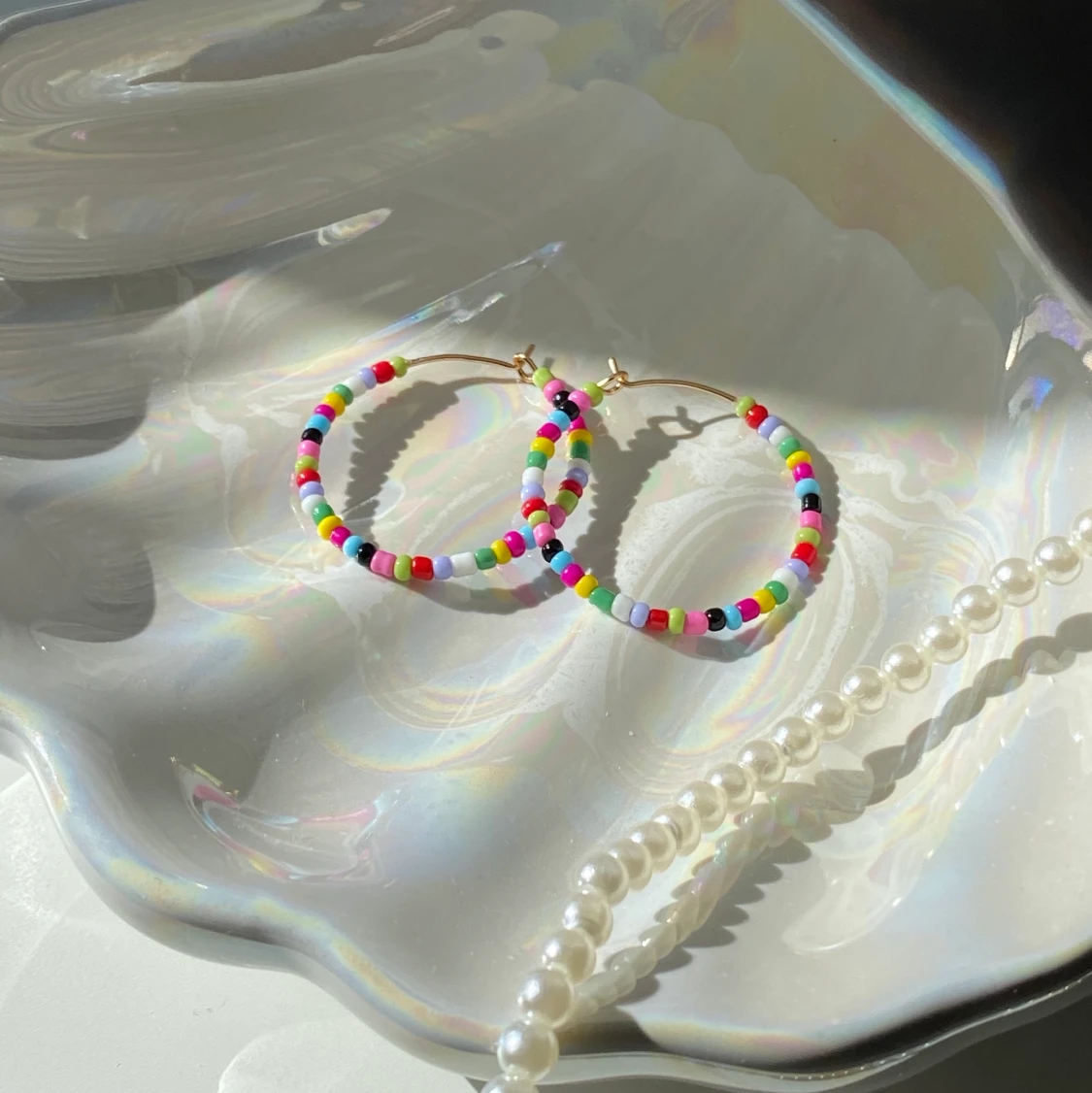 egentillverkade örhängen 