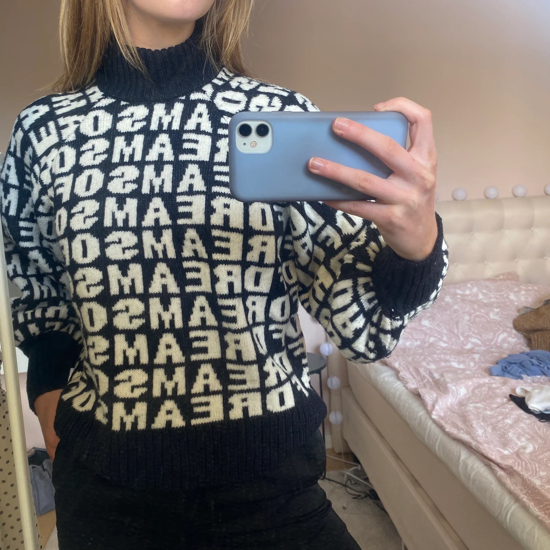 Stickad tröja  - 90