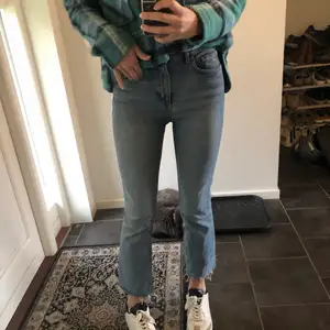 Croppade zara jeans 