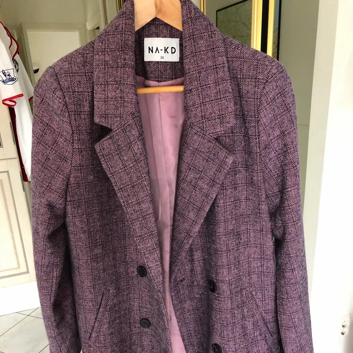 Pastell-lila kappa från Nakd - 90