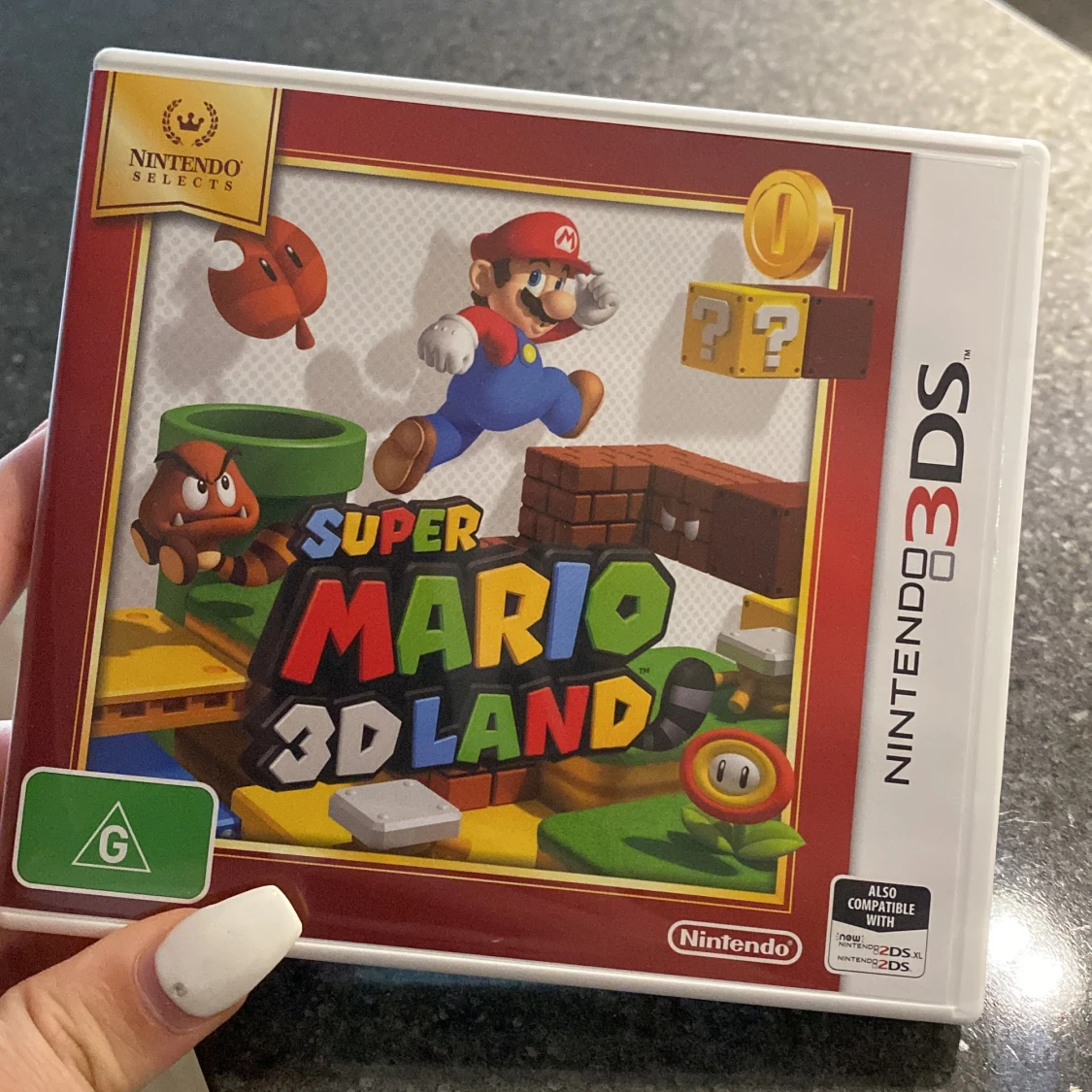 Nintendo 3ds spel super mario land 