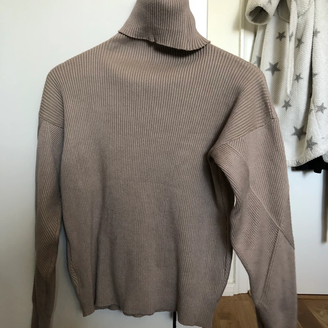 Polo tröja ribbad stl S - 90