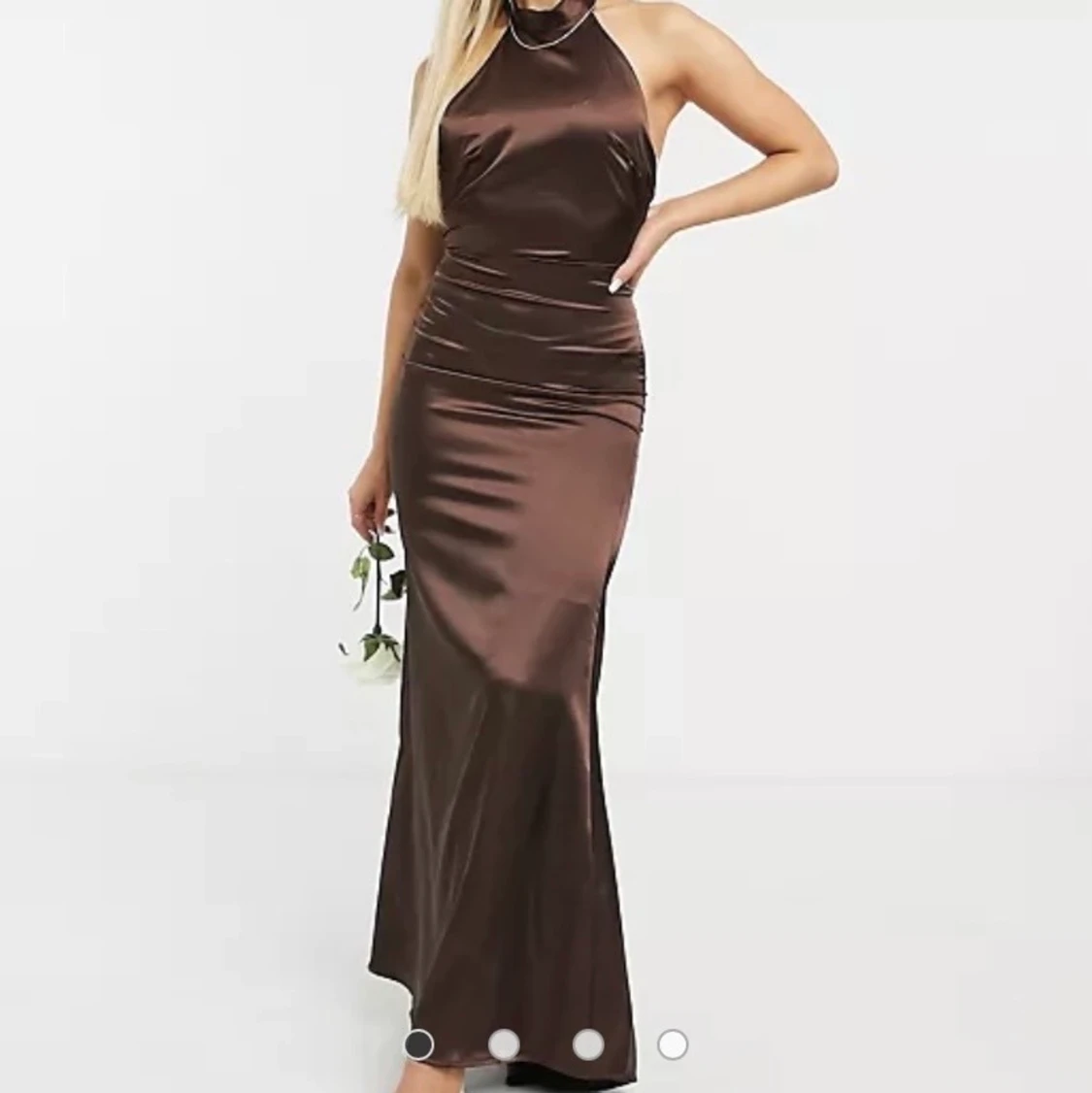 Balklänning satin - 91