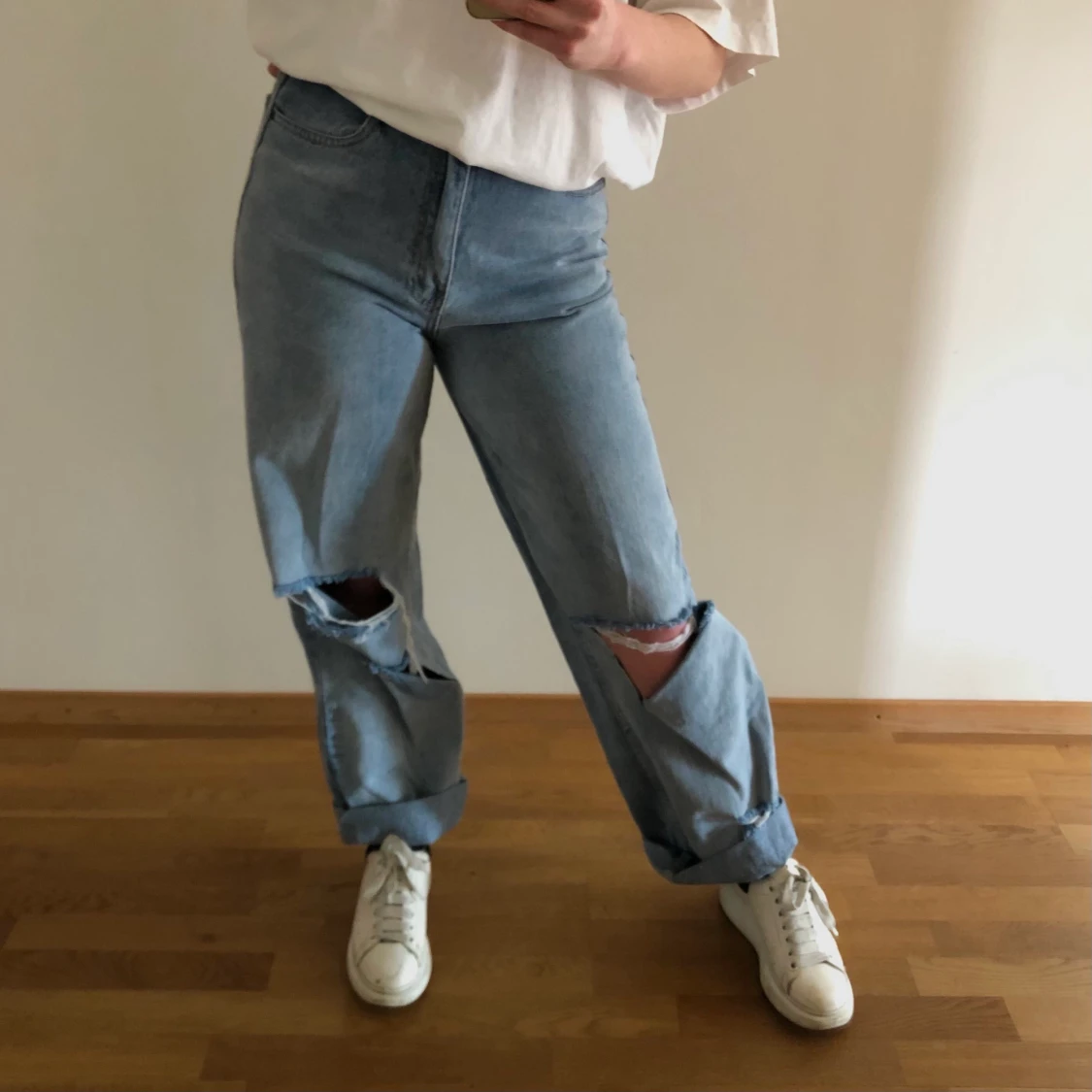 Slitna oversized jeans