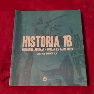 Lärobok för historia 1b