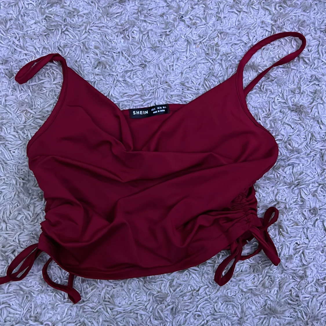 Röd linne storlek S, shein