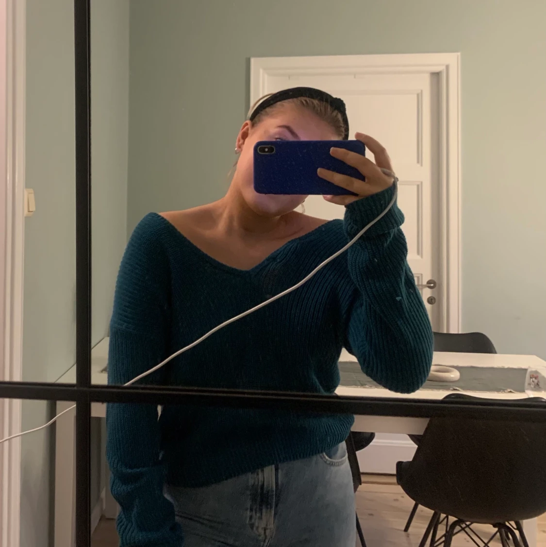 Stickad tröja  - 90