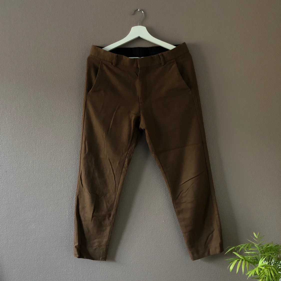 Bruna yllebyxor från Cos, strl: 48 - 90