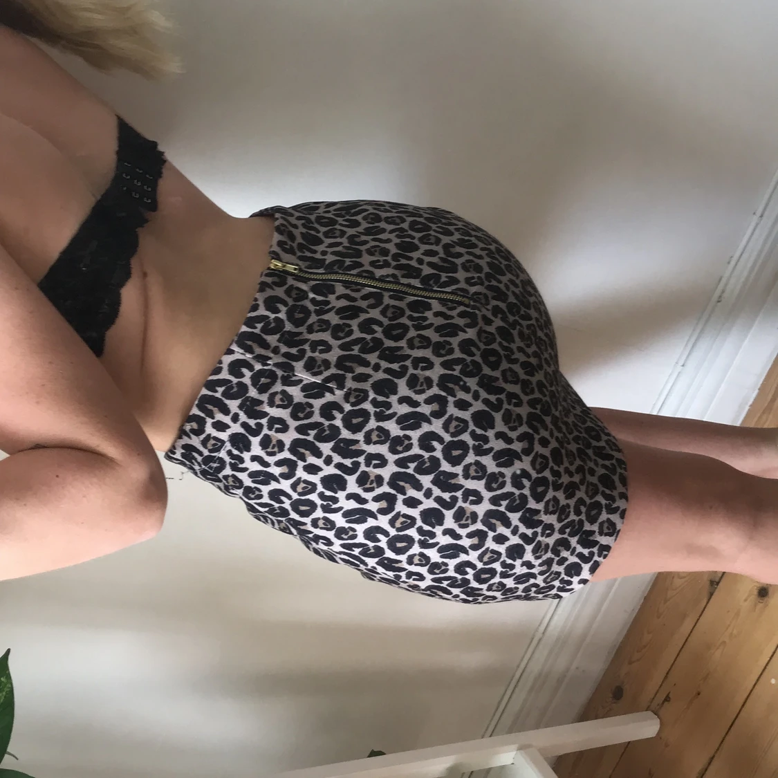 Leopard kjol 36 - 90