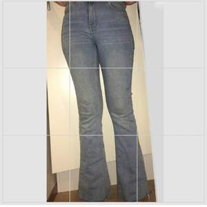 Ljusa jeans, 162cm på bilden 
