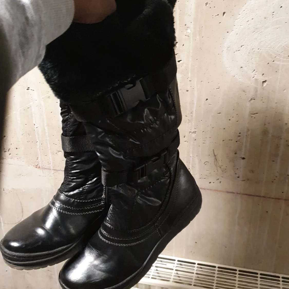 Super fin glitter vinter skor