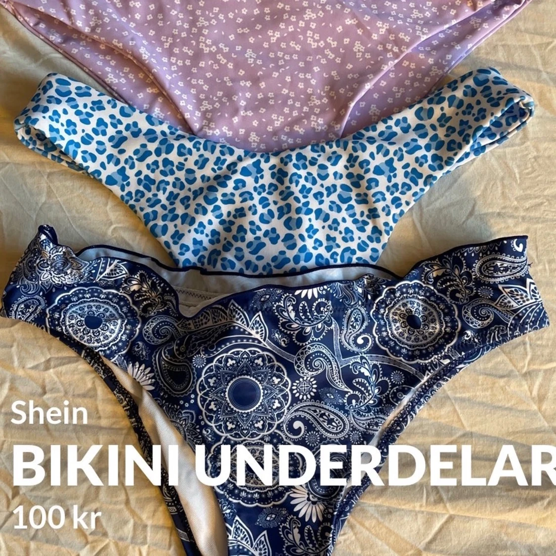 Bikini underdelar shein 