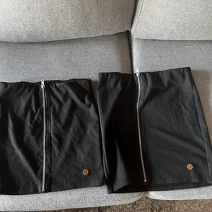 2 St asss snygga sommar kjolar😍 - En i storlek 150 och en i Xs/ 160 det är väldigt stretchiga och passar ungefär alla kroppsformar, Xs är aldrig använd men tänker ändå sälja för samma pris😁