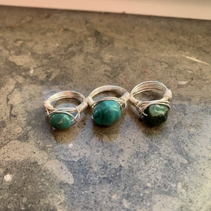 Handgjorda/ Handmade Ringar/Rings  - Ringar är helt nya, oanvända. Vissa ringar är lite stora i storleken annars de är helt okej. För mer info/bild skriv till mig. Priset kan diskuteras.