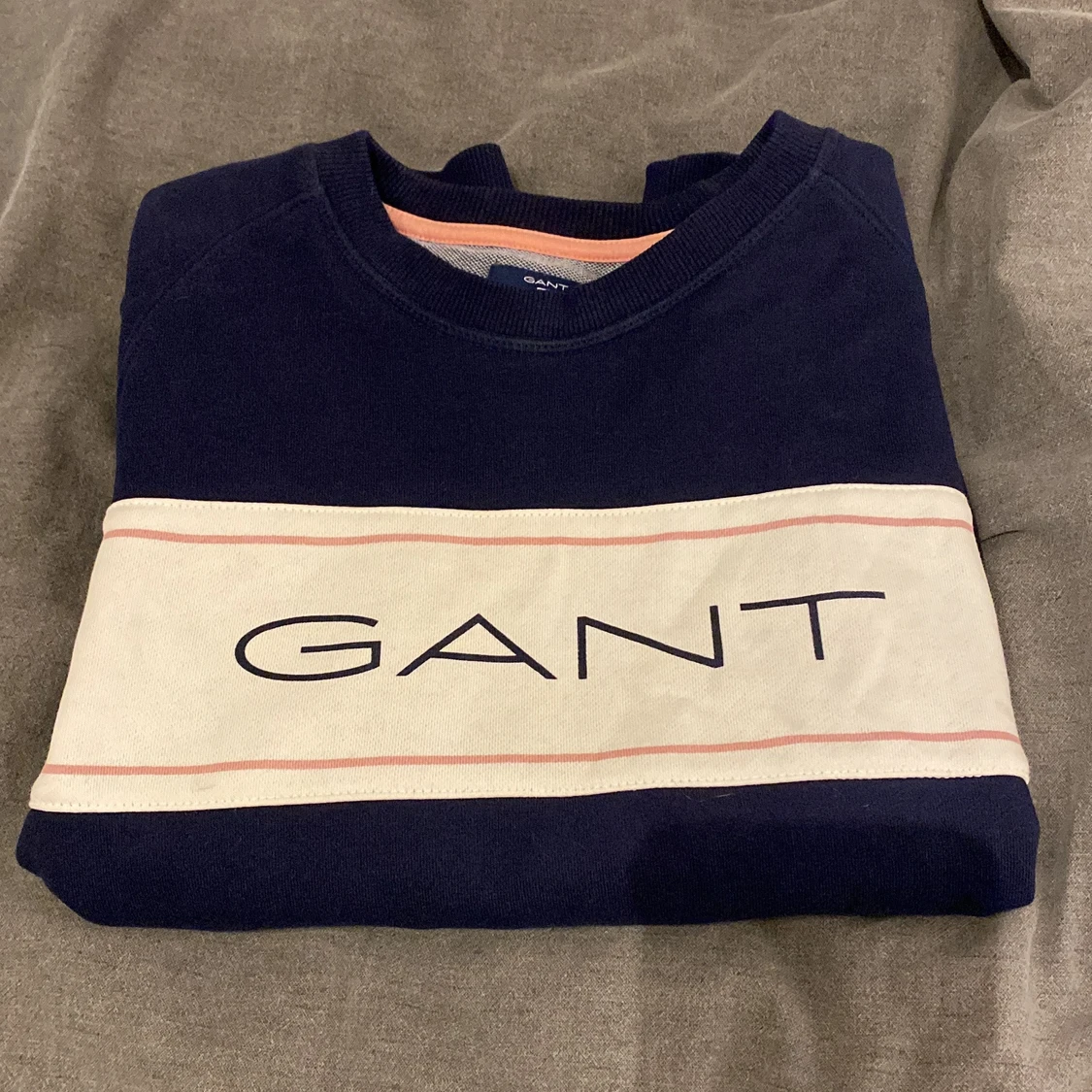 Blå tröja från gant