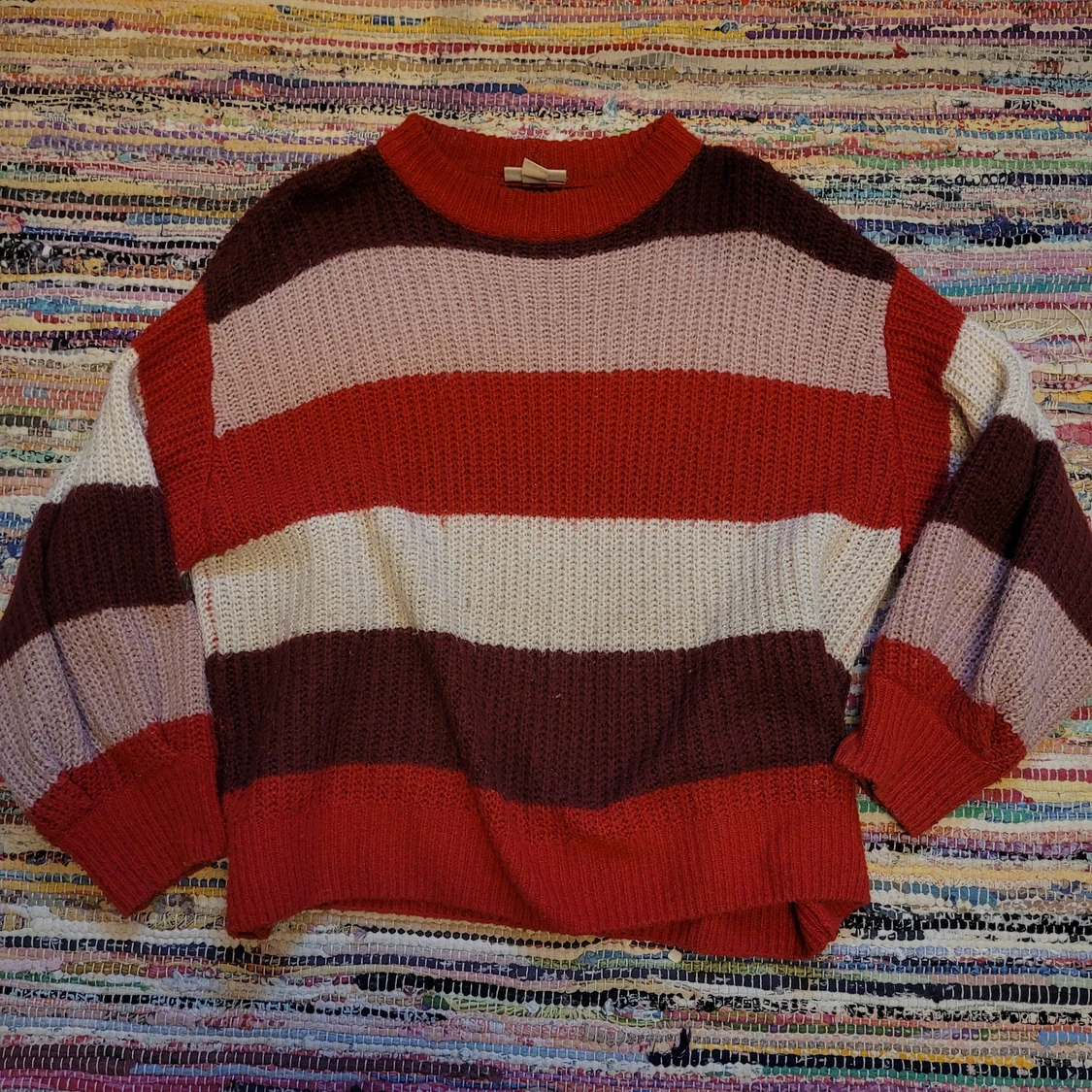Stickad tröja
