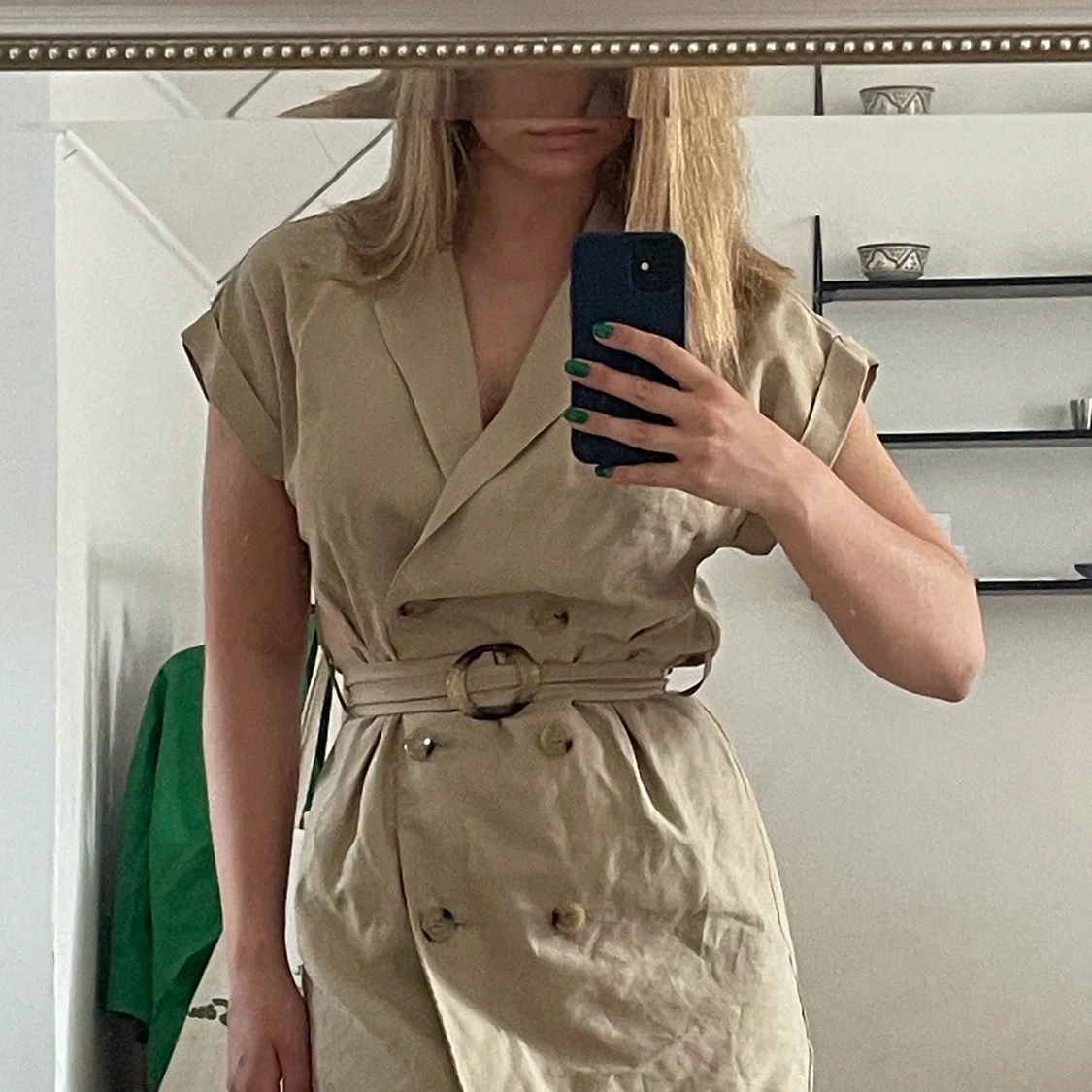 Beige klänning  - 91