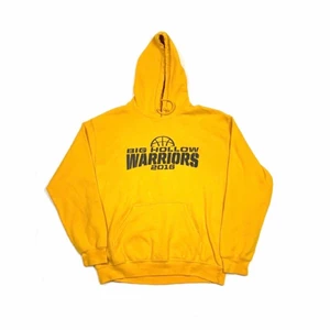 Big Hollow Warriors Vintage Hoodie  - Säljer en skit snygg vintage hoodie i storlek large och passar skit snyggt oversized om man har storlek Medium eller small. Hoodien är i jätte bra skick. Skickar endast👍🏻 Ha en bra dag!