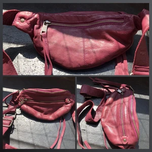 Rizzo magväska i skinn  - I nyskick 